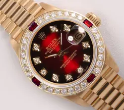WATCH-RUBY/DIAMOND