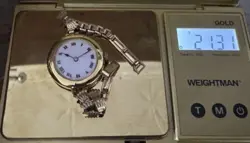 LADIES ROLEX 18CT