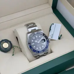 2017 Rolex BATMAN GMT-Master II 40 MM Ceramic Bezel Oyster Watch 116710BLNR