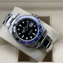 2017 Rolex BATMAN GMT-Master II 40 MM Ceramic Bezel Oyster Watch 116710BLNR