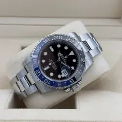 2017 Rolex BATMAN GMT-Master II 40 MM Ceramic Bezel Oyster Watch 116710BLNR