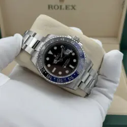 2017 Rolex BATMAN GMT-Master II 40 MM Ceramic Bezel Oyster Watch 116710BLNR
