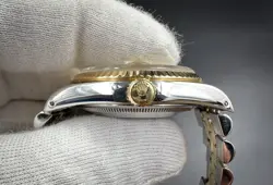 1991 ROLEX OYSTER PERPETUAL DATEJUST 16233 FACTORY DIAMOND DIAL JUBILEE BRACELET