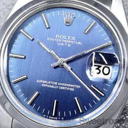 rolex Oyster Perpetual Date 1500 1971's watch men TO171042