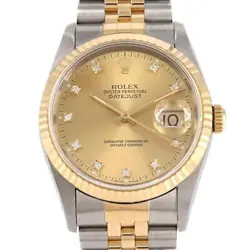 ROLEX DATEJUST 16233G. SSXYG AUTOMATIC WINDING X NUMBER R45_1104