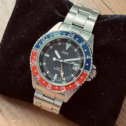 SHIPS GMT WATCH CITIZEN SOLAR INSPECTION ROLEX SEIKO