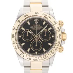 ROLEX DAYTONA 116503 BLACK WARRANTY 2016 BOX/PAPER