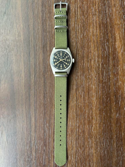 ROLEX MILITARY VINTAGE WATCH WHITE DIAL HAND-ROLLED VIETNAM WAR TESTED USED JPN