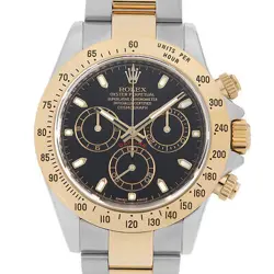 ROLEX DAYTONA 116523 BLACK Z NUMBER SECOND HAND MENS
