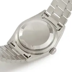 ROLEX Day Date 18206 X Men's X Pt950 Ice Blue #HD036
