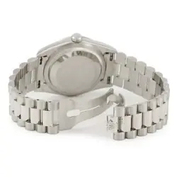 ROLEX Day Date 18206 X Men's X Pt950 Ice Blue #HD036