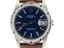 LEATHER BAND BLUE