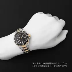 ROLEX SUBMARINER Date 16613 Black Frozen Dial L Number second hand mens