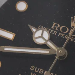 ROLEX SUBMARINER Date 16613 Black Frozen Dial L Number second hand mens