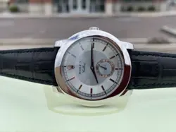 ROLEX CELLINI 5241 PLATINUM 38MM GLACIER BLUE DIAL MANUAL WIND WATCH WITH B P