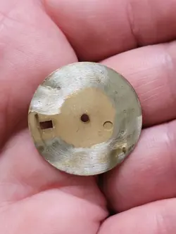 Rolex 100% original gold Dial for 34mm Date Watch Quick-Set 15000 series