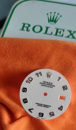 Original mens Rolex 36 mm off white,jubilee Arabic Dial, a beauty, for St.Steel