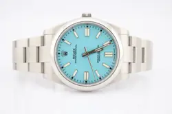 41MM CUSTOM TURQUOISE