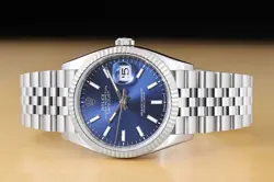 36MM BLUE 18K