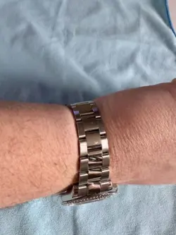 40MM PLATINUM STAINLESS