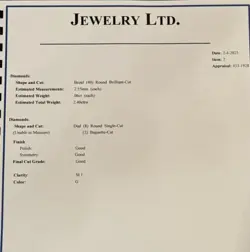 PLATINUM METEORITE DIAMOND