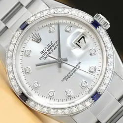 SAPPHIRE DIAMOND STAINLESS