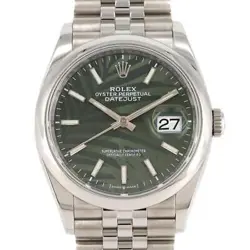 ROLEX DATEJUST 126200 5 SS AUTOMATIC WINDING RANDOM NUMBER R45_1104