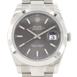 ROLEX DATEJUST 126300 SS AUTOMATIC WINDING RANDOM NUMBER R45_1104