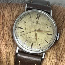 VINTAGE ROLEX PRECISION MANUAL WIND REF 4061 FROM 1954 Serial 55XXX 34 MM