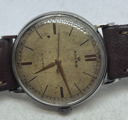 VINTAGE ROLEX PRECISION MANUAL WIND REF 4061 FROM 1954 Serial 55XXX 34 MM