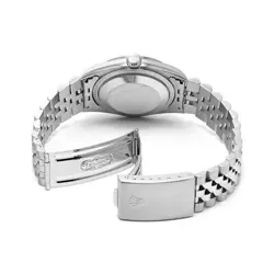 Rolex 0 Datejust 16234G A Number Manufactured Around 1999 Silver Computer Diamon