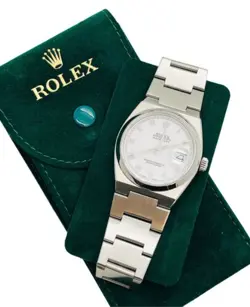 RARE ROLEX OYSTERQUARTZ DATEJUST 17000 WHITE ROMAN NUMERALS DIAL 1990