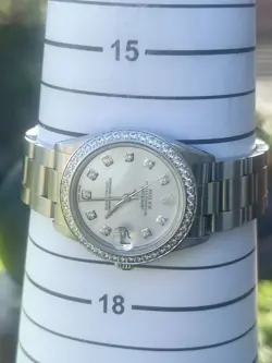 Rolex Datejust 31mm, Ladies Watch, 6824, Diamond Dial & Bezel, Oyster, Mid Size