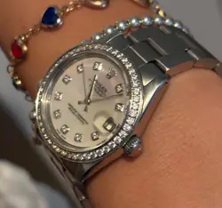 Rolex Datejust 31mm, Ladies Watch, 6824, Diamond Dial & Bezel, Oyster, Mid Size