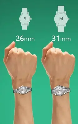 Rolex Datejust 31mm, Ladies Watch, 6824, Diamond Dial & Bezel, Oyster, Mid Size