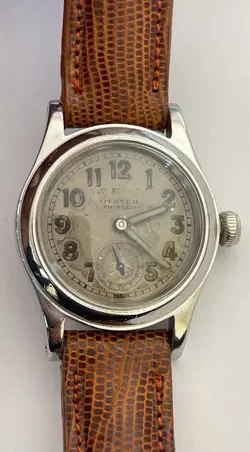 Vintage Military Oyster Pioneer Watch Rolex Military Oyster 3136 RARE SERVICED