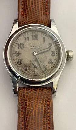 Vintage Military Oyster Pioneer Watch Rolex Military Oyster 3136 RARE SERVICED