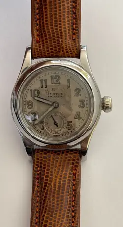 Vintage Military Oyster Pioneer Watch Rolex Military Oyster 3136 RARE SERVICED