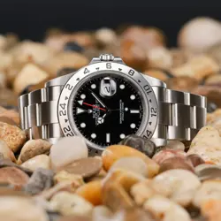 STEEL GMT WATCH-16570