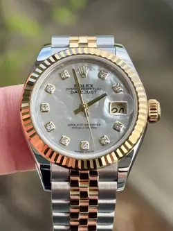 Rolex Datejust 279173 MOP Diamond Dial Jubilee 28mm - No box No papers