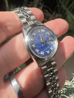 DATEJUST BLUE MOTHER