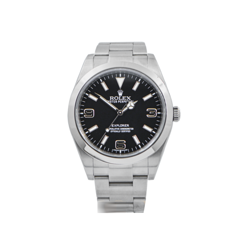 ROLEX EXPLORER 214270 STAINLESS STEEL OYSTER AUTOMATIC BLACK DIAL MEN'S WATCH