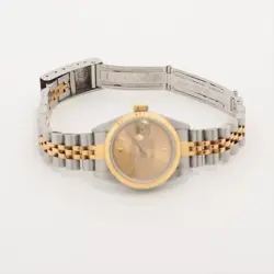 ROLEX DATEJUST 69173 SS×YG AT CHAMPAGNE-FACE 2 EXTRA LINKS