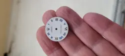 Rolex Midsize white dial with blue roman numbers for model 177200 No date,beauty