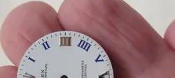 Rolex Midsize white dial with blue roman numbers for model 177200 No date,beauty