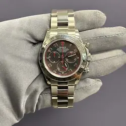 ROLEX DAYTONA 40MM BLACK DIAL WATCH 116509