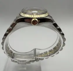 Rolex Lady Oyster Perpetual Date 6917 Watch 18K Gold Vintage