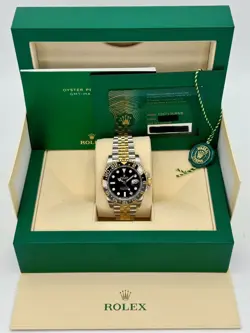 2024 ROLEX GMT-MASTER II 40MM 126713GRNR TWO-TONE JUBILEE