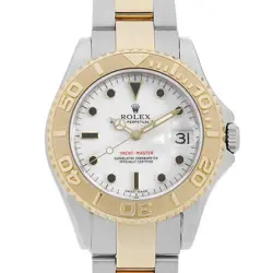 ROLEX YACHT MASTER 168623 WHITE K NUMBER SECOND HAND BOYS (UNISEX)