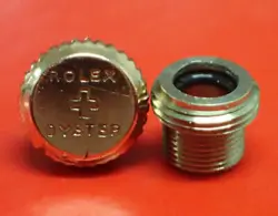 ROLEX OYSTER ROSE GOLD CROWN TUBE 5.4MM BUBBLE BACK OYSTER ROYAL 1B